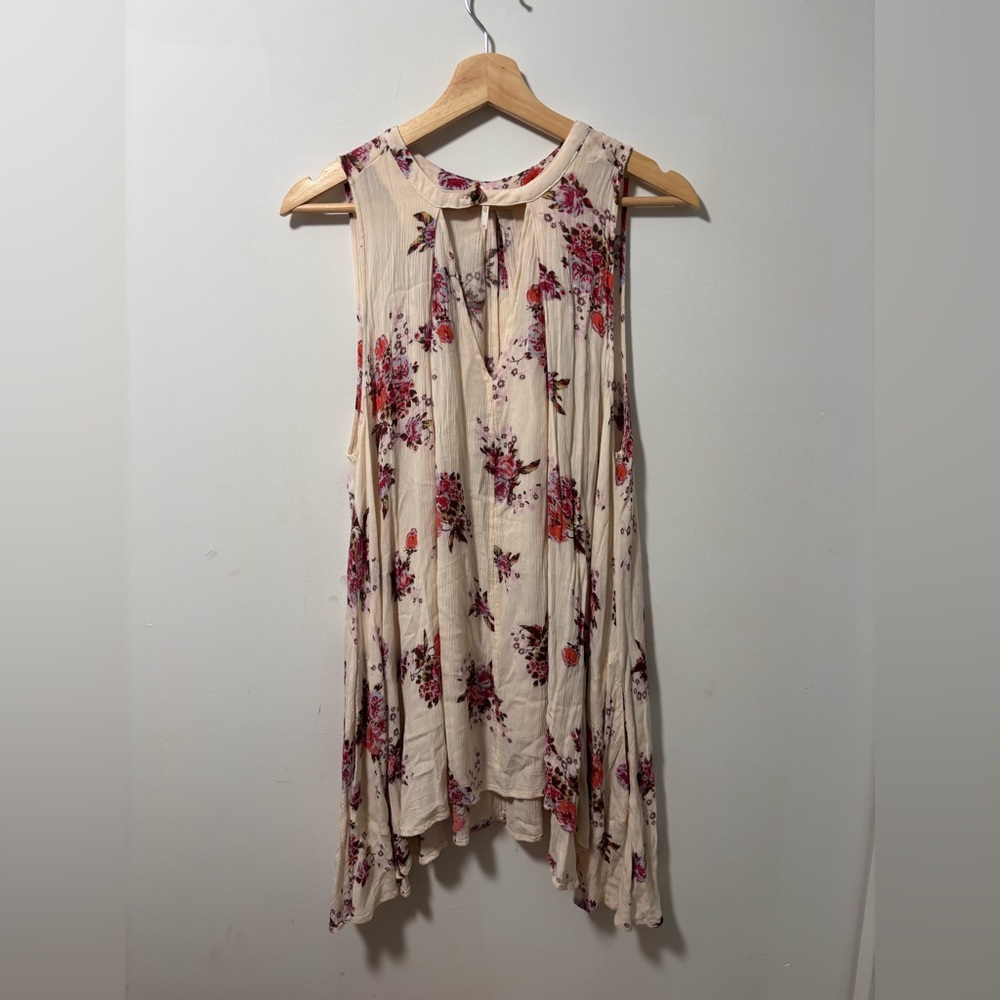 Free People Floral Mini Dress